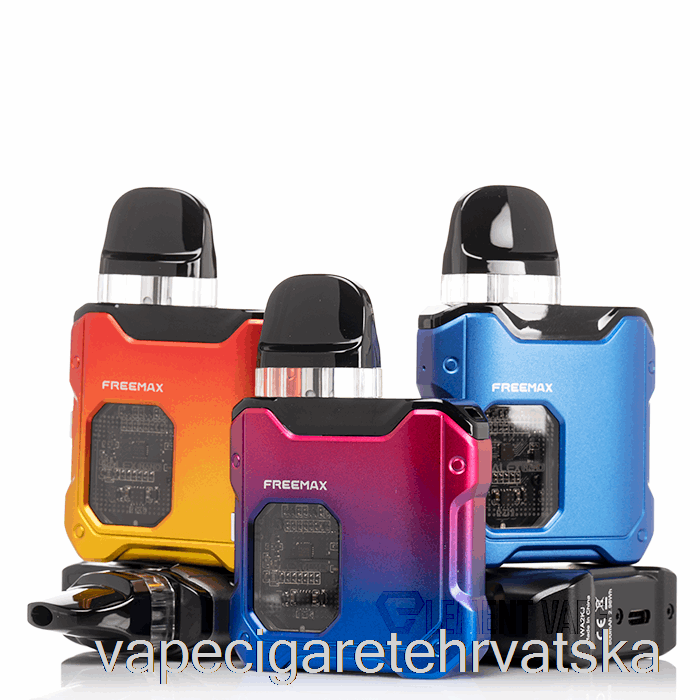 Vape Hrvatska Freemax Galex Nano Pod System Cyan Yellow